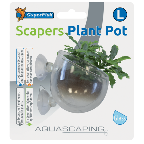 Superfish Scapers Plant Pot L