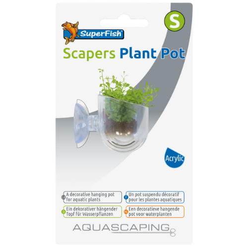 Superfish Scapers Plant pot s